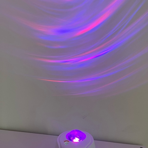 Star galaxy projector light Bluetooth device with stand and power cord colours - Picture 11 of 13